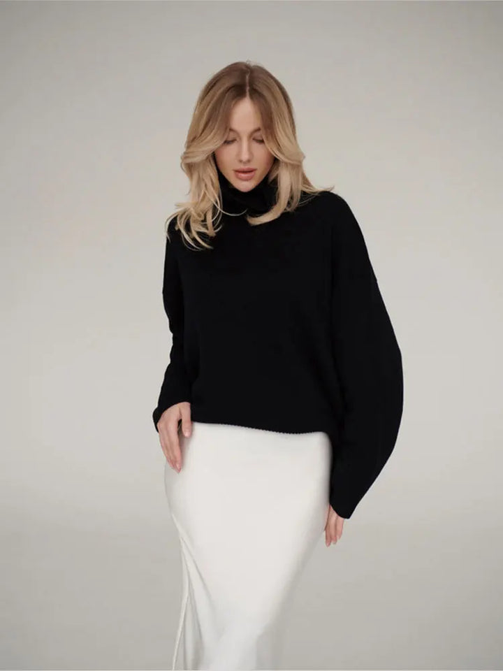 Formal wear: women's high waist maxi skirt with elegant fishtail hem.
