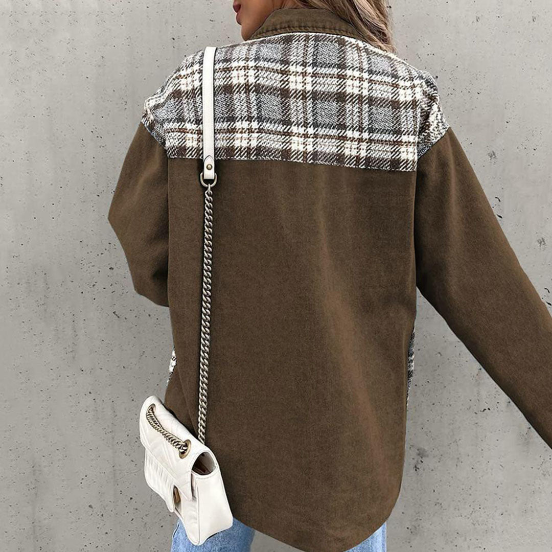 Women's elegant everyday jacket, a comfortable and stylish fashion coat for versatile seasonal wear.