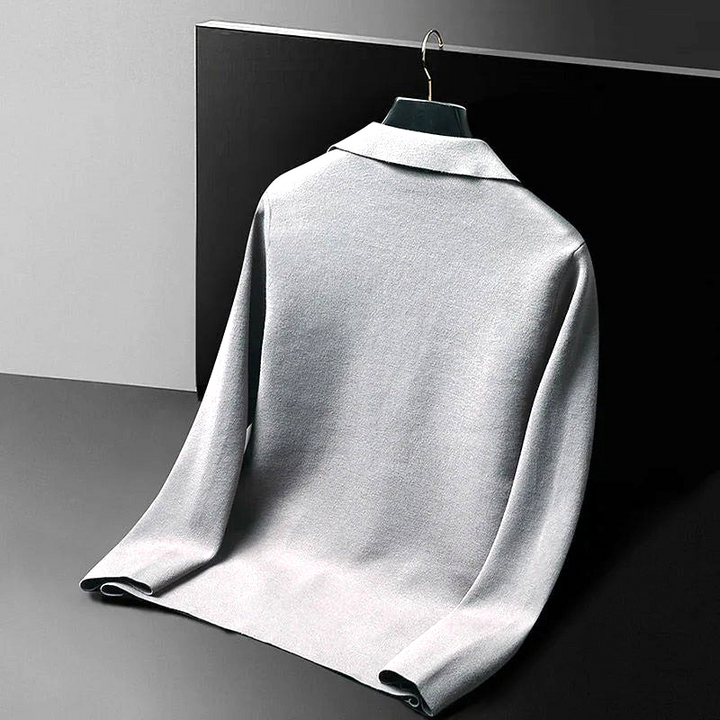 Soft knit women's cardigan sweater, an elegant long-sleeve layering piece offering classic comfort & style.