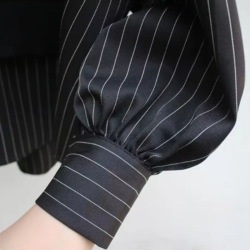 White women's layered blouse, an elegant & comfortable everyday fashion top.