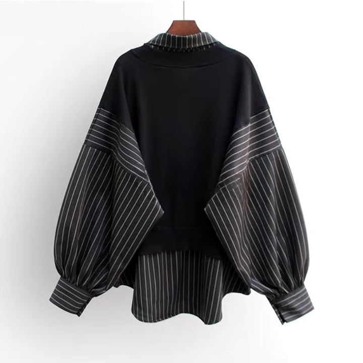 Stylish women's layered top, elegant design and comfortable for modern fashion.