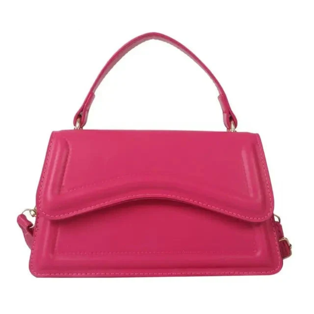 Premium quality women's leather shoulder bag, practical and elegant everyday handbag.