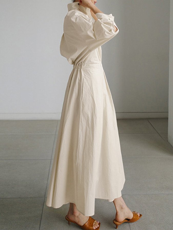 Comfortable women's long maxi dress with a flowing design, perfect for elegant summer style.