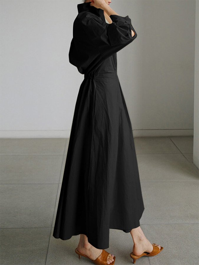 Elegant maxi dress for women, long, flowing, and versatile, great for any occasion.