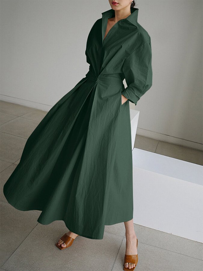 Women's elegant long maxi dress, flowy and versatile, perfect for summer, casual or evening.