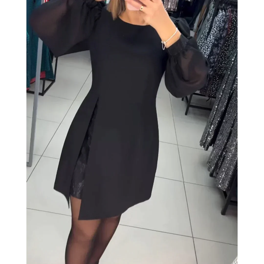 Sophisticated Isabelle long sleeve classic dress for women; a versatile wardrobe staple for comfort.