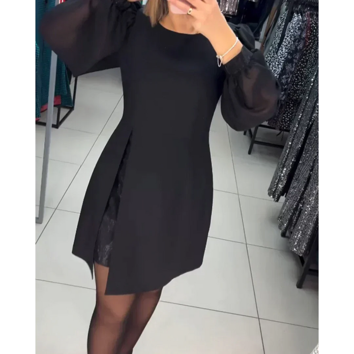 Sophisticated Isabelle long sleeve classic dress for women; a versatile wardrobe staple for comfort.