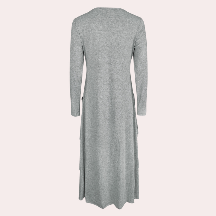 Flowy Women's Maxi Dress in a comfortable, long design. Ideal elegant summer dress or evening wear.