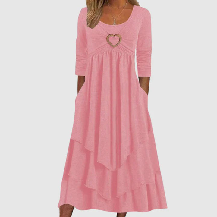 Fashionable Women's Maxi Dress offering effortless style, comfort & versatility. A perfect long dress.