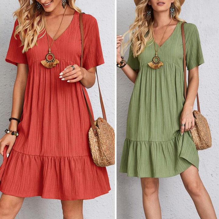 Elegant women's midi dress with flattering tummy control for a sleek silhouette, perfect for special occasions.