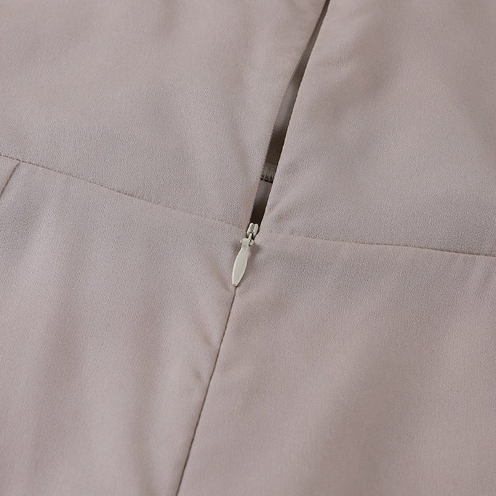 Comfortable & elegant women's midi dress with spaghetti straps, perfect for a night out.