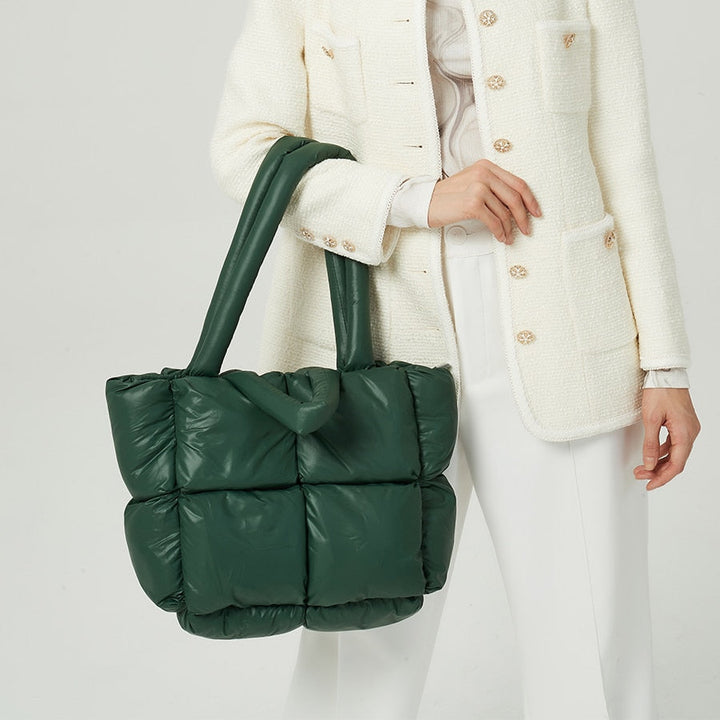 Chic women's nylon shoulder bag, a fashionable and versatile accessory for daily use.