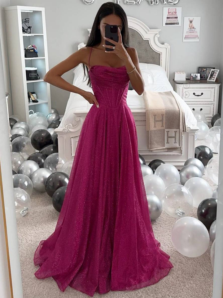 White formal open-back maxi gown for women, ideal for special occasions, evening parties & formal events.