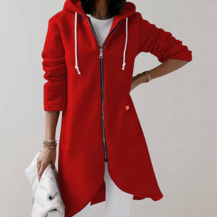 Stylish women's open front cardigan, an elegant long-sleeve design ideal for chic ladies fashion & comfort.
