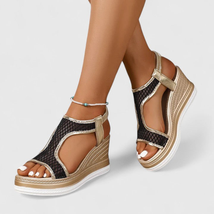 Women's casual orthopedic comfort sandals with effective arch support & shock absorption.