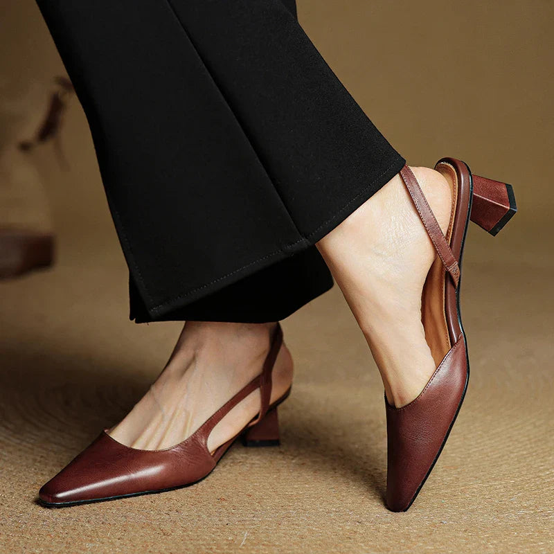 Elegant women's pointed toe heels in classic style. Perfect for dress or work.