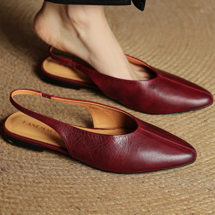 Stylish women's fashion slingback flats. Elegant design, all-day comfort for everyday wear.