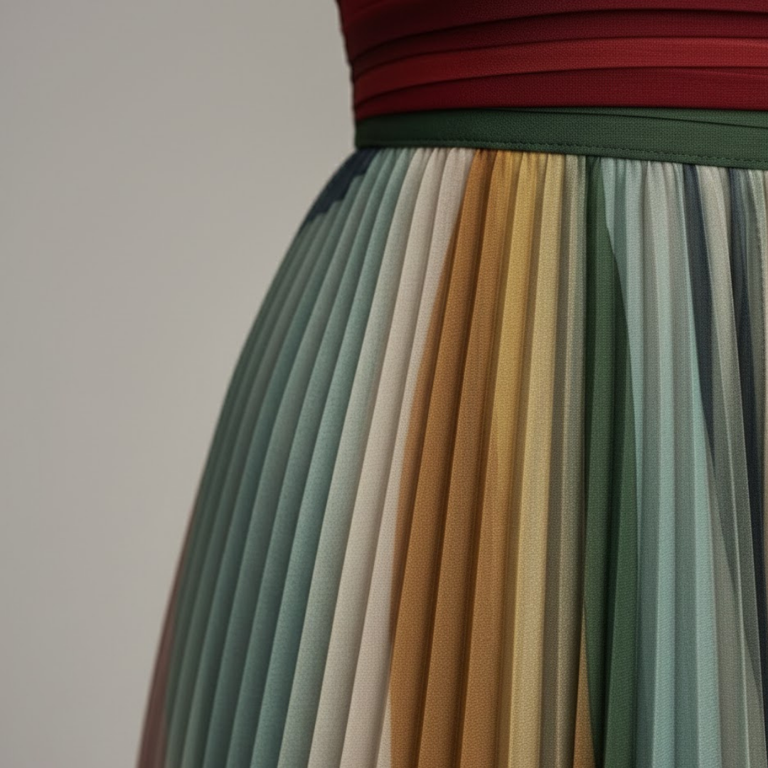 Chic women's summer midi dress featuring a strapless design and elegant pleats, a comfortable party dress.