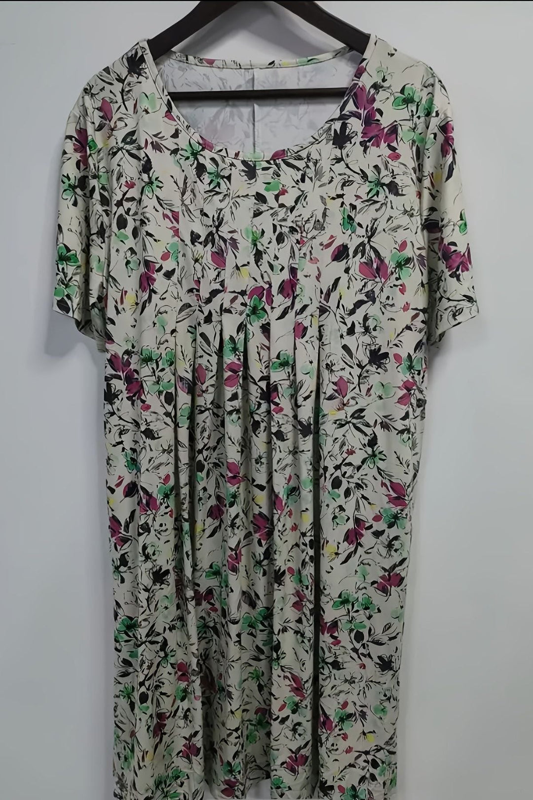 Fashionable women's elegant midi dress. Structured A-line for a polished look, perfect as formal or party wear.