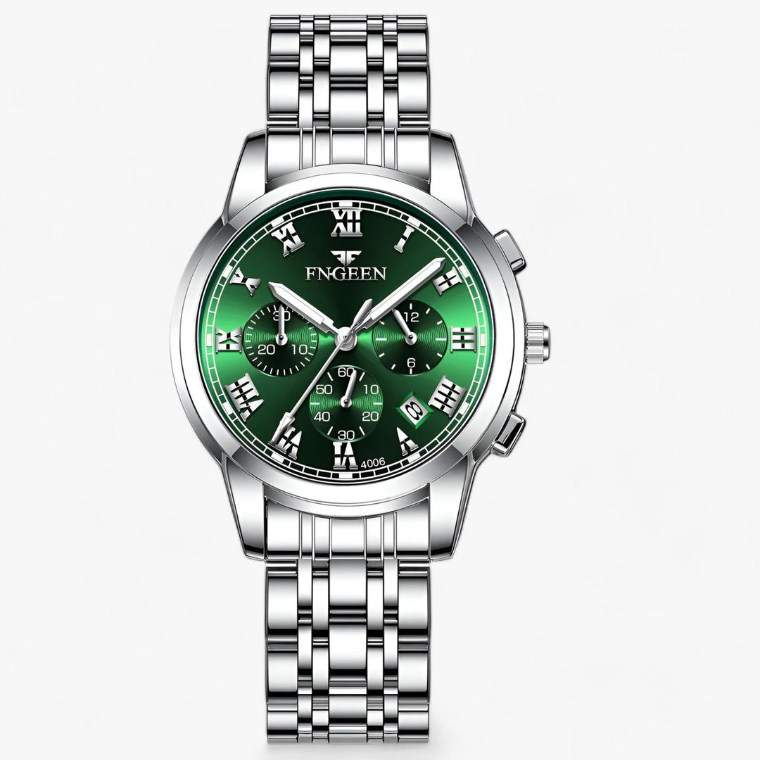 Sophisticated women's titanium watch, durable, water-resistant, and a timeless choice for elegance.