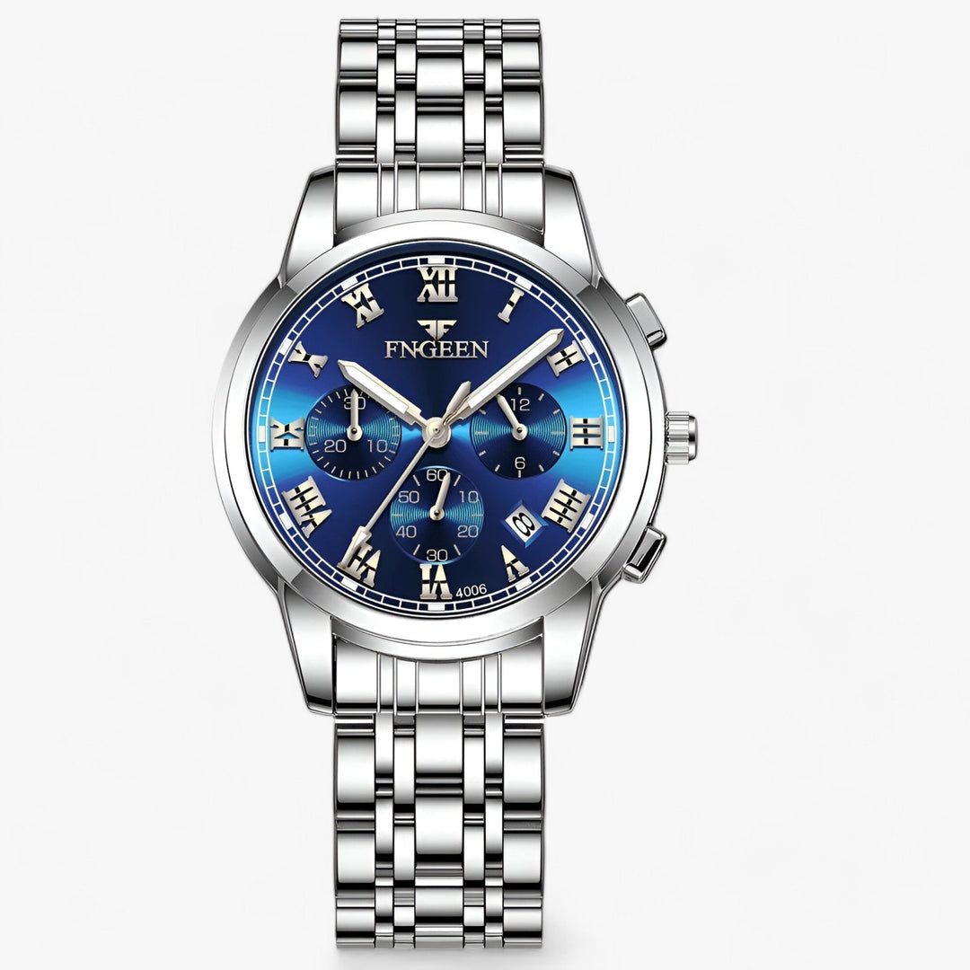 Lightweight women's titanium watch, comfortable, elegant, and water-resistant for daily use.