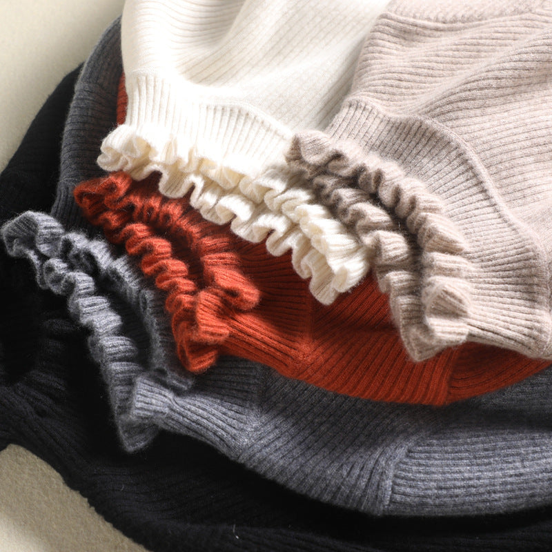 Chic women's roll neck jumper. Versatile, cozy, and elegant sweater for everyday fall & winter style.