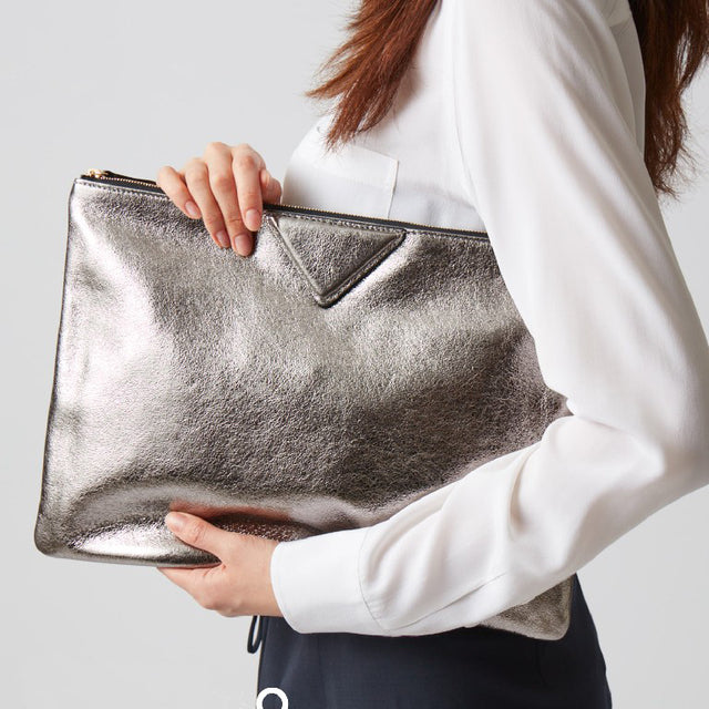 Handmade elegant women's vegan leather shoulder bag. Stylish, versatile ethical fashion purse for daily use.