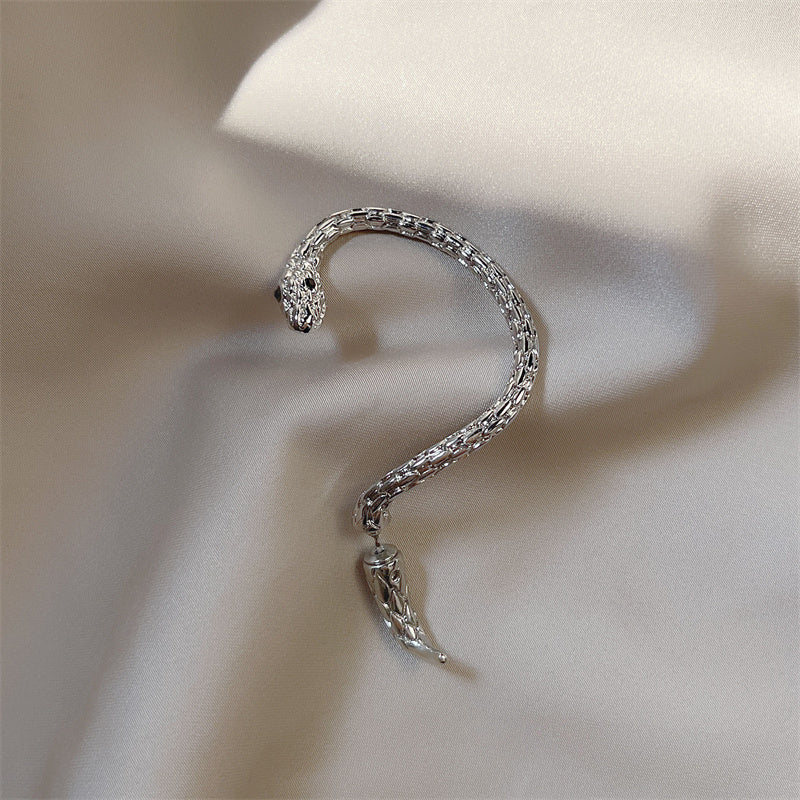 Sophisticated vintage clip-on earrings. Elegant women's jewelry, comfortable and non-pierced, a timeless accessory.