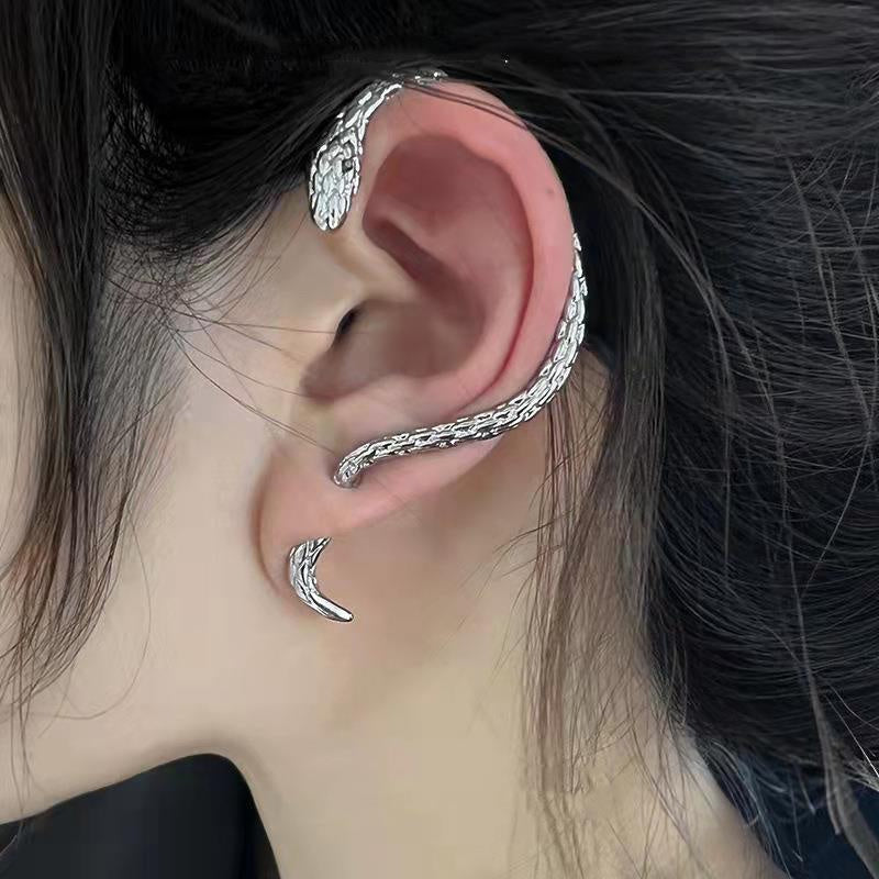 Vintage-inspired clip-on earrings, elegant women's accessory. Comfortable and stylish for non-pierced ears.