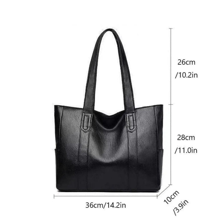 Spacious women's vintage shoulder bag, elegant & classic design, perfect daily use handbag or tote.