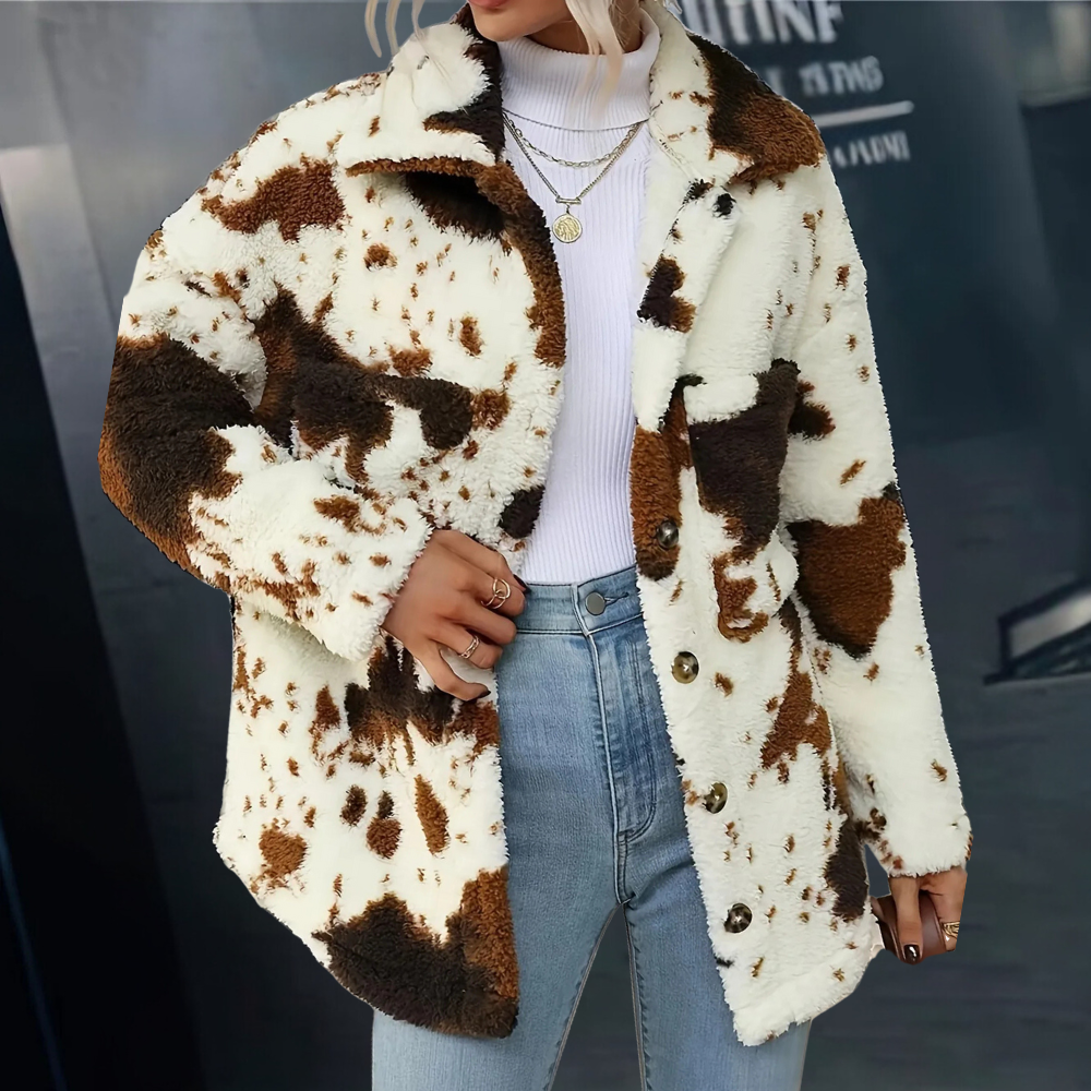 Women's cozy & stylish warm winter coat, a long jacket for cold weather. Perfect winter outerwear & everyday apparel.