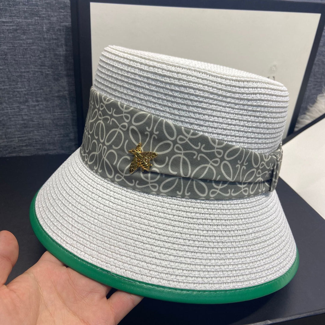 RibbonShade women's beach hat featuring a chic bow detail, ideal for sunny days and stylish outfits.