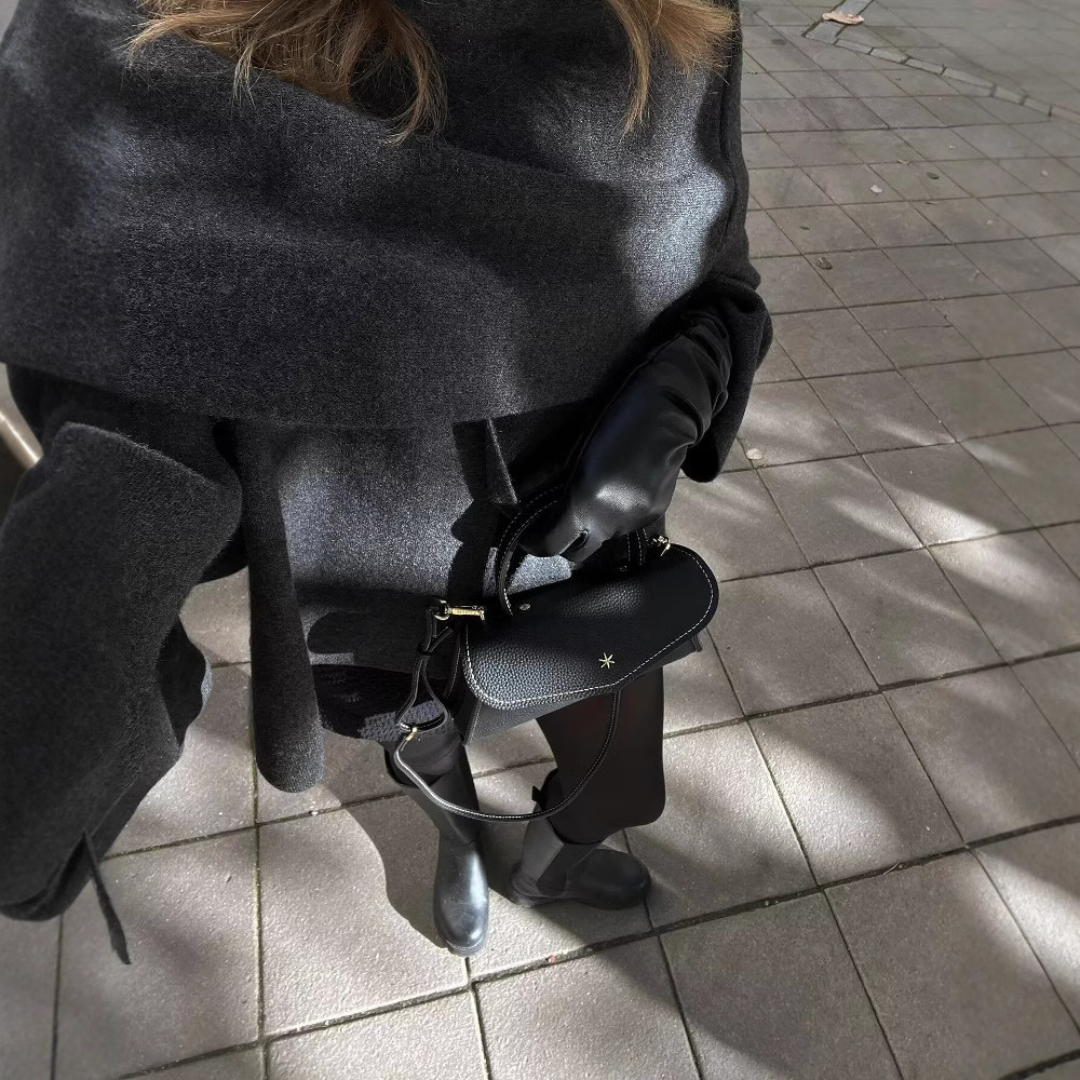 Soft women's winter poncho shawl, comfortable daily wear.