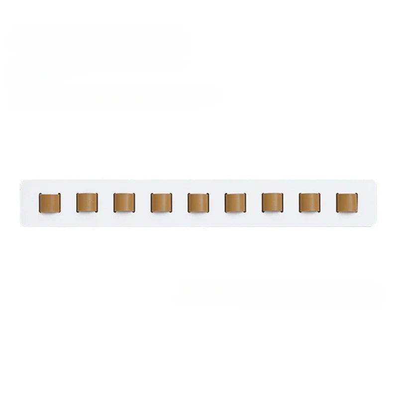 Chic bamboo eyewear wall display, a stylish organizer for glasses & sunglasses.