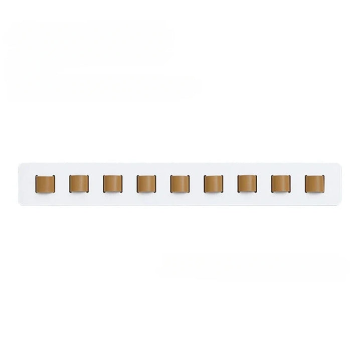 Chic bamboo eyewear wall display, a stylish organizer for glasses & sunglasses.