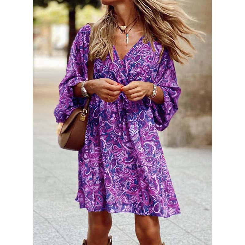 Elina women's casual summer midi dress, lightweight and breathable, suitable for any occasion