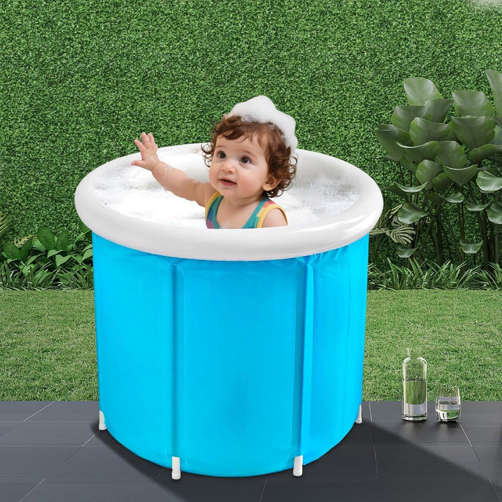 Eloria folding bathtub, a convenient and relaxing addition to any home or travel kit