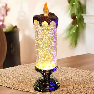 Enchanting LED Christmas glitter lights for festive holiday decor. TwinkleFlame effect creates a magical atmosphere.