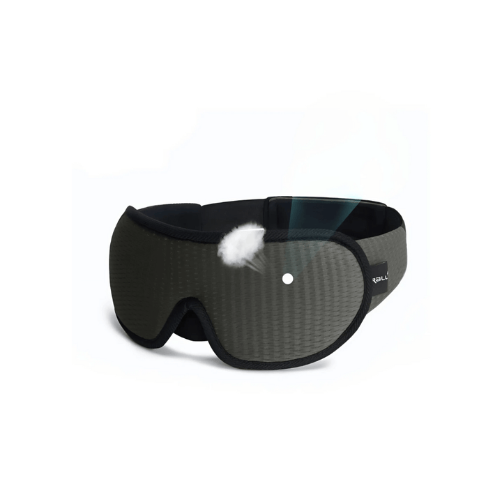DreamShield 3D sleep mask, adjustable strap for ultimate comfort & darkness.
