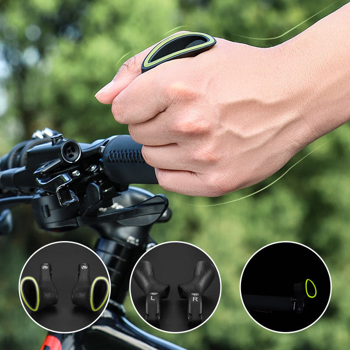 Premium cycling gear: ergonomic grips ensuring maximum comfort & secure handling for your bike.
