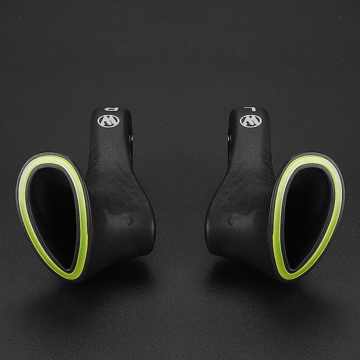 Durable ergonomic grips designed for mountain bike & road bike comfort, reducing vibrations.