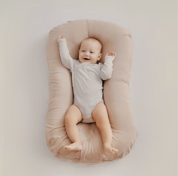 Comfortable infant baby pillow for essential head support & promoting healthy sleep. Aids flat head prevention for newborns.