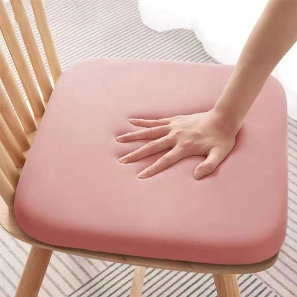 Ergonomic seat support cushion with a non-slip design, perfect for long hours of comfortable sitting.