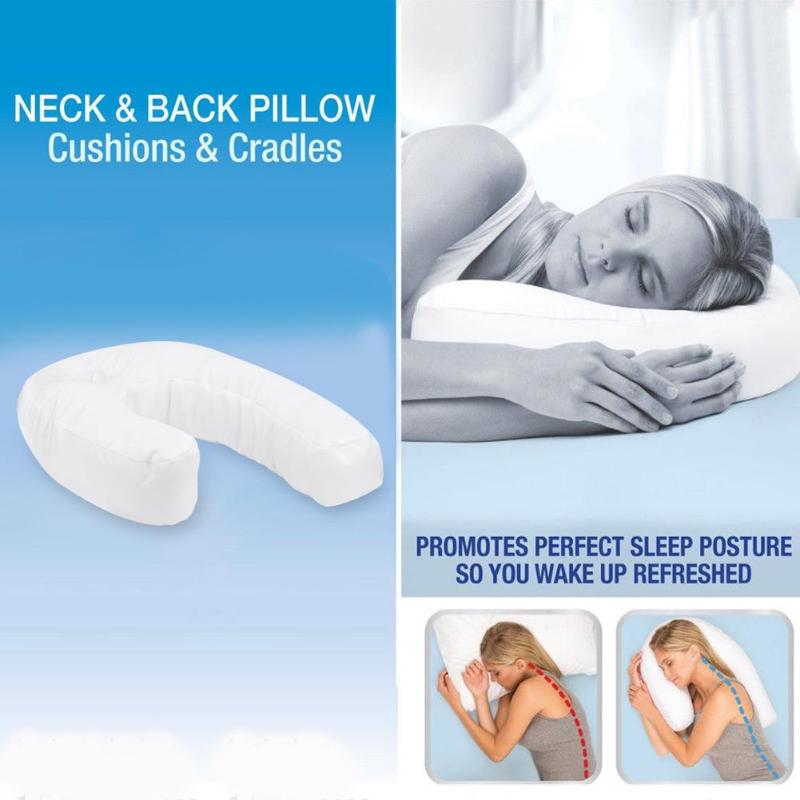 SleepAlign orthopedic pillow for side sleepers, snore prevention, and effective neck & back pain support.