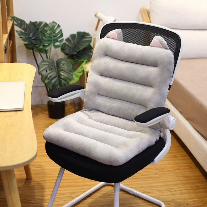 Sciatica & coccyx support cushion. Ergonomic design for back pain relief, posture improvement, and comfort.