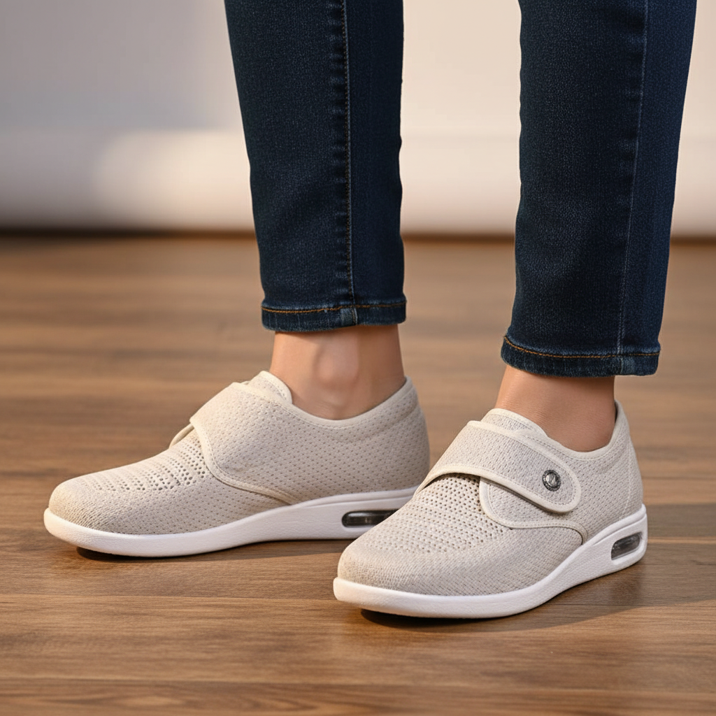 Esmeralda women's comfort shoes with padded footbed, ideal for everyday wear and pain relief.