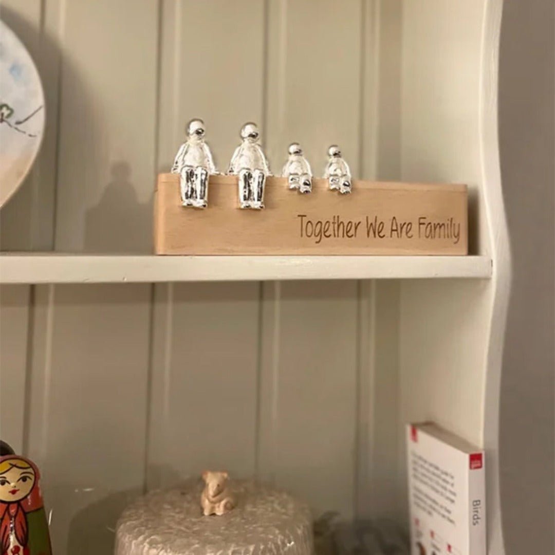 Modern Unity Decor sculpture, celebrating family connection with timeless art.