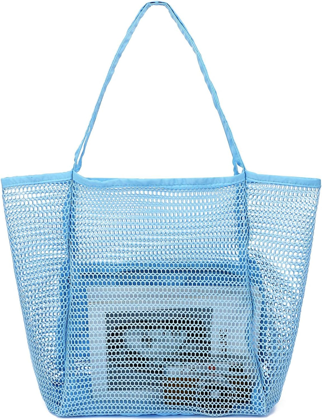 Extra large clear mesh travel bag, perfect for cruise or resort trips