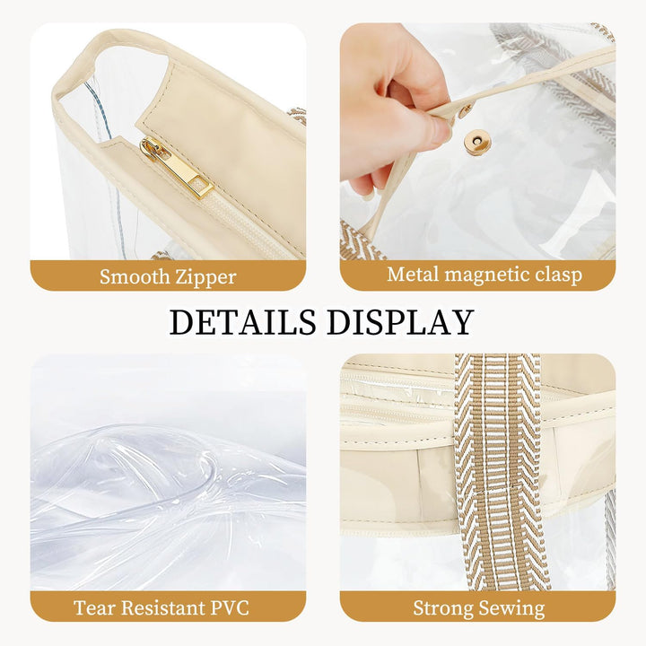 ClearWave extra large mesh tote, designed for convenience and durability