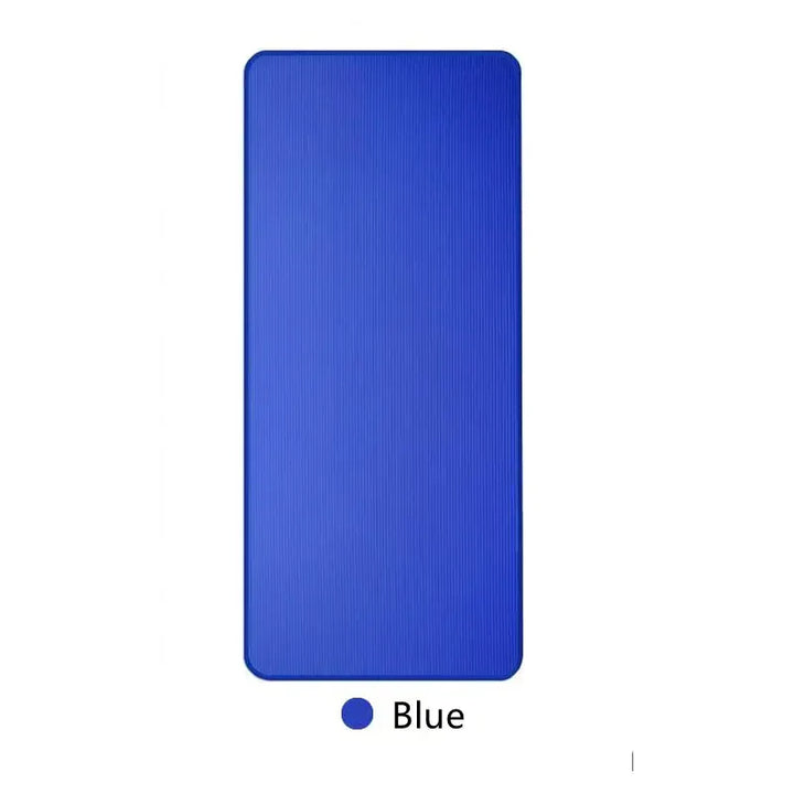 Get stable, comfortable workouts with this extra thick anti-slip fitness mat for home or gym.